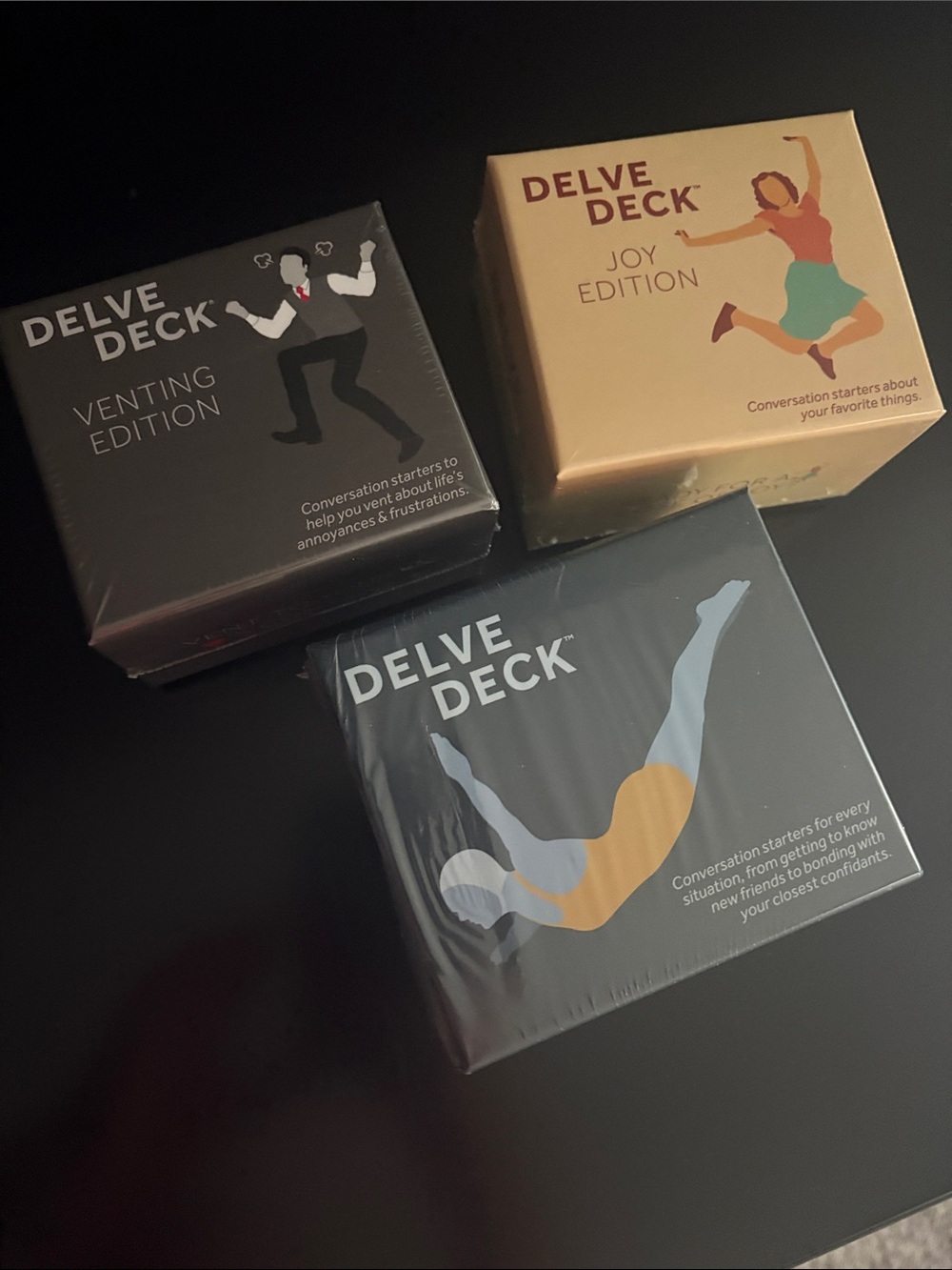 Conversation Starter Cards - Delve Deck Set